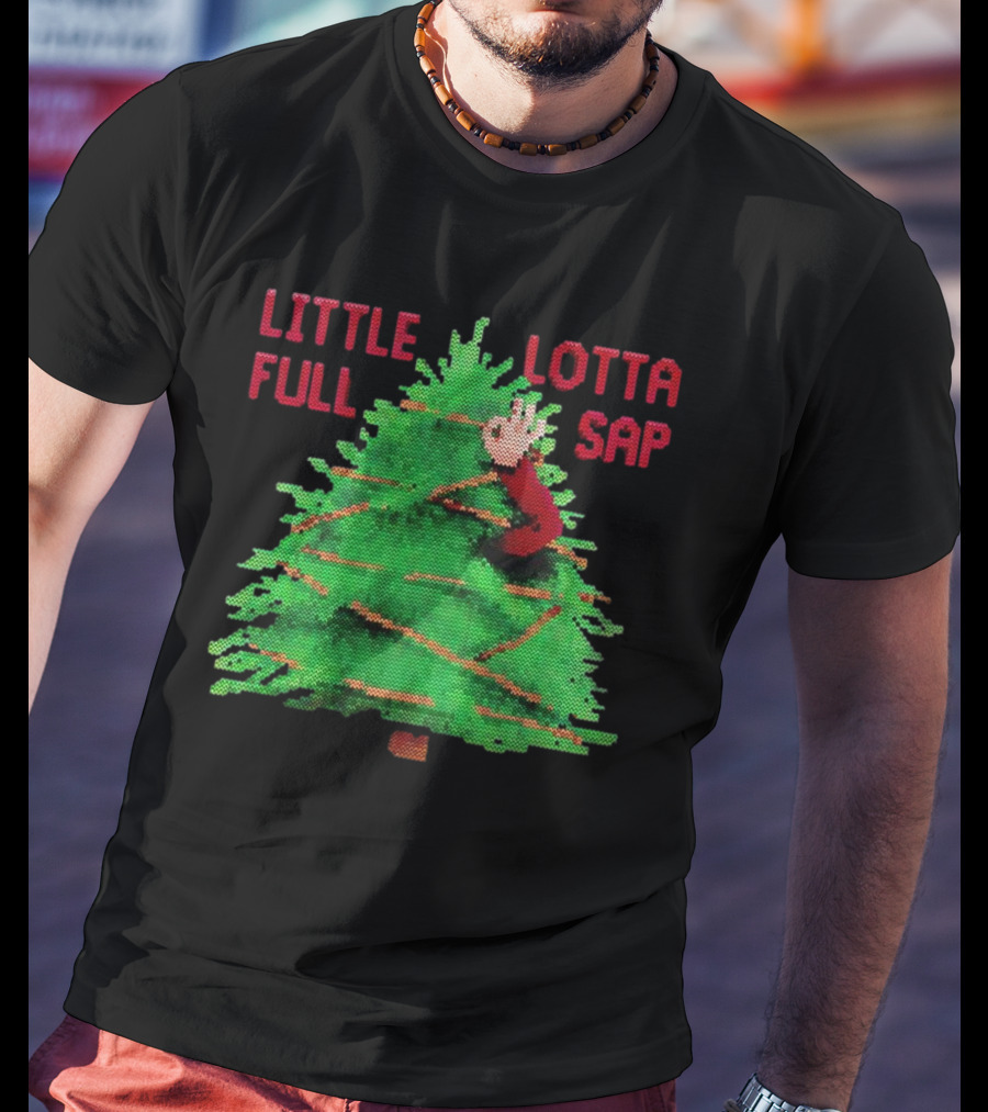 National Lampoon’s Christmas Vacation Little Full Lotta Sap Tree Scene T-Shirt