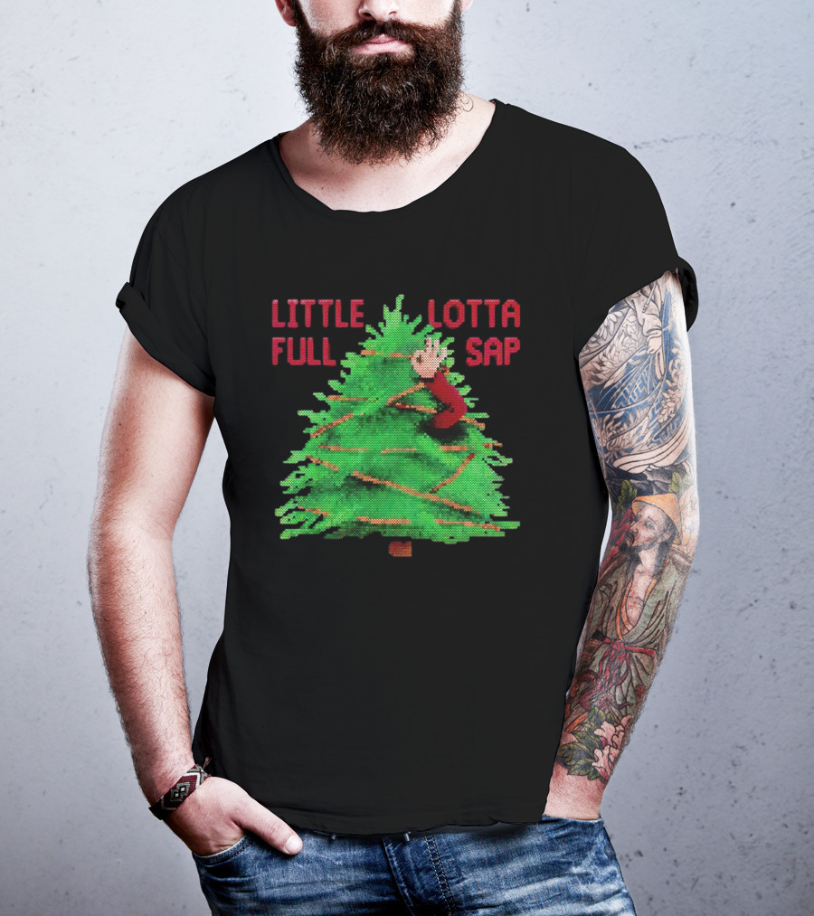 National Lampoon’s Christmas Vacation Little Full Lotta Sap Tree Scene T-Shirt