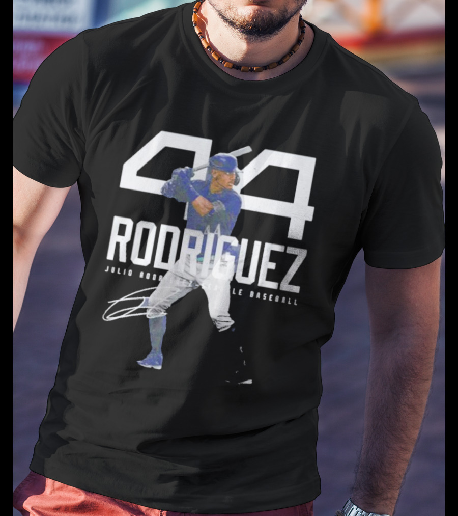 44 Rodriguez Julio Rodriguez Seattle Baseball T-Shirt
