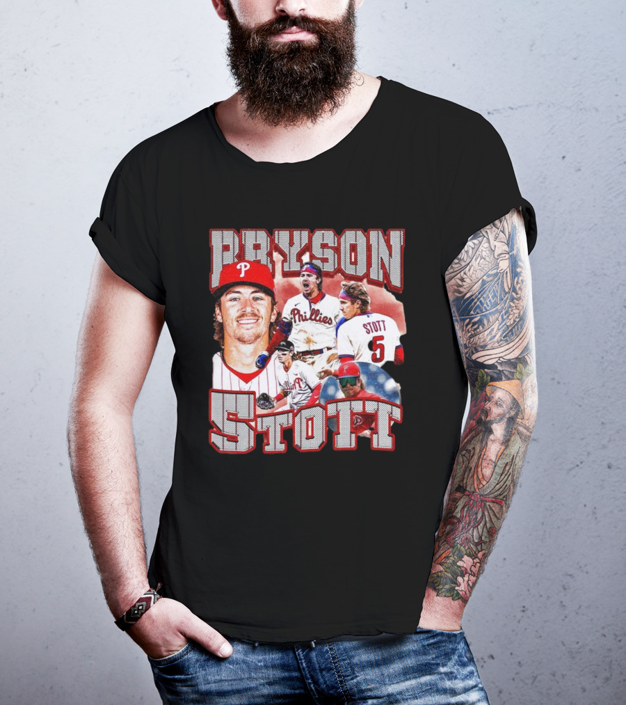 Bryson Stott Philadelphia Phillies Baseball Player T-Shirt