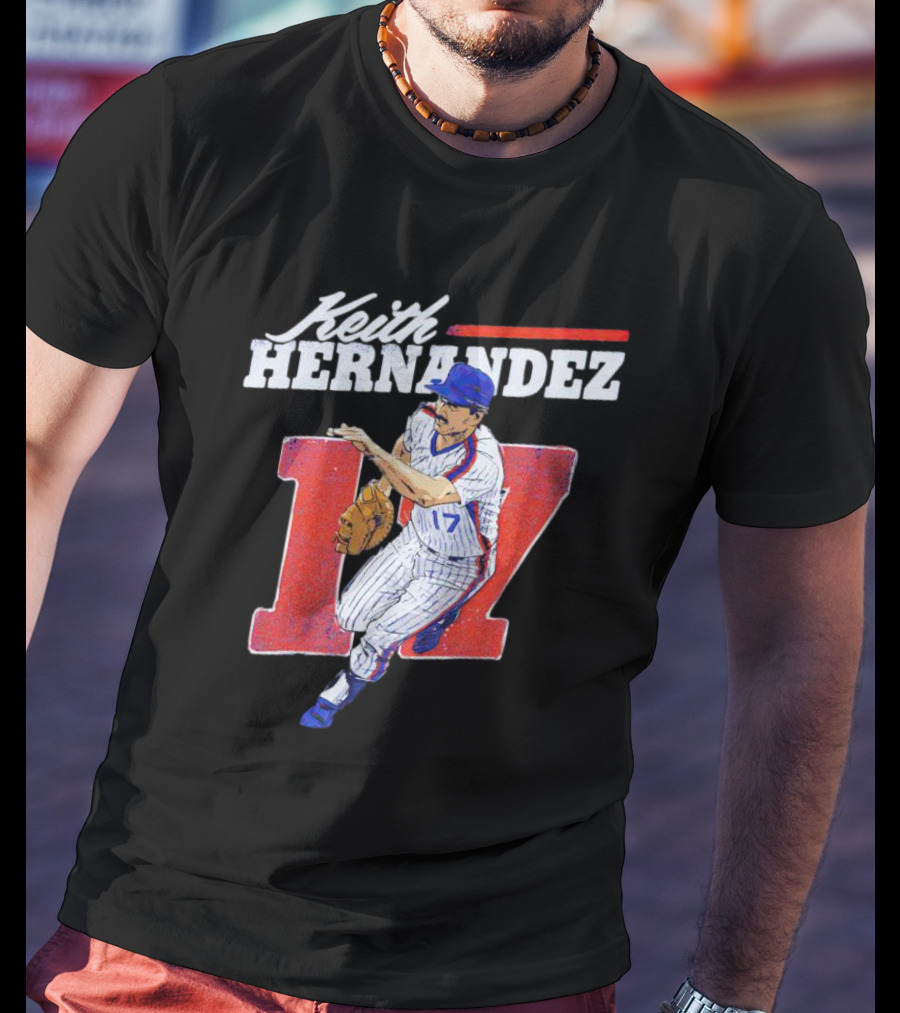 Keith Hernandez 17 New York Mets Baseball Legend T-Shirt