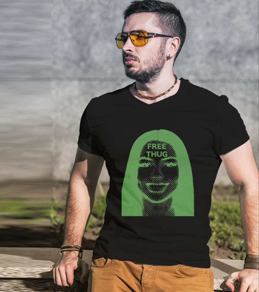 Mariah The Scientist Free Thug Green T-Shirt