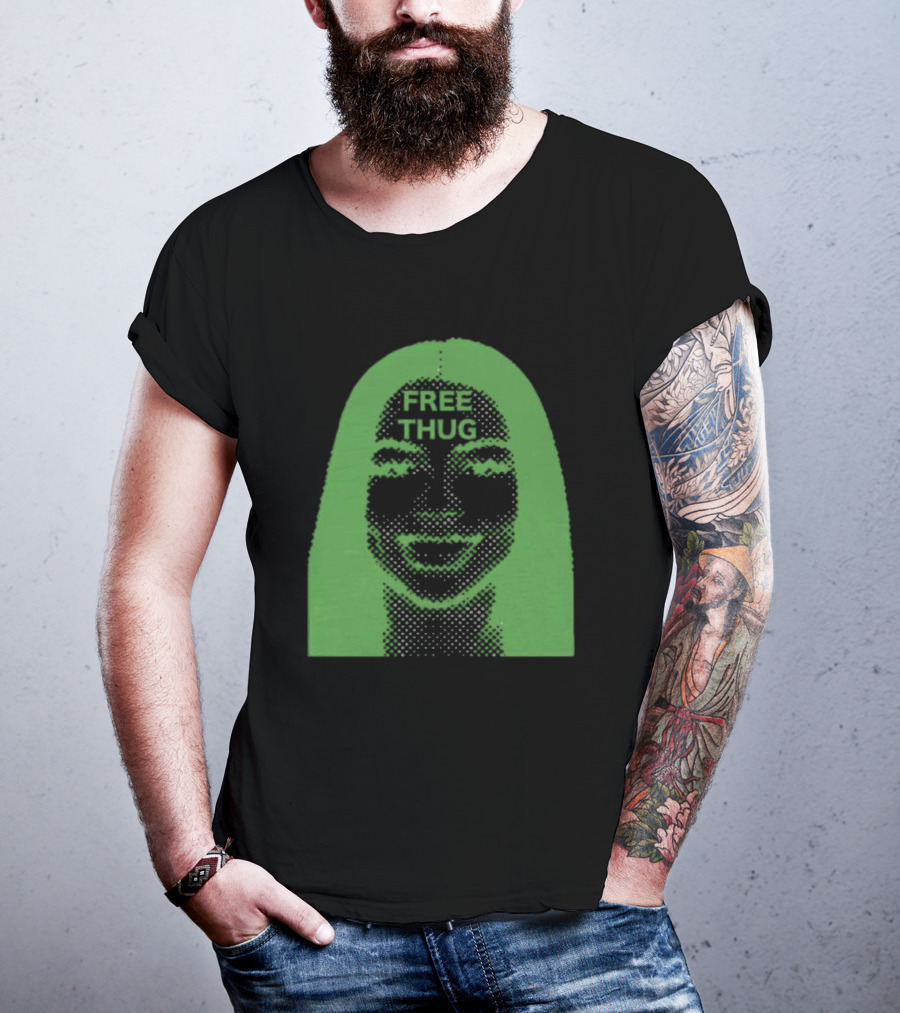 Mariah The Scientist Free Thug Green T-Shirt