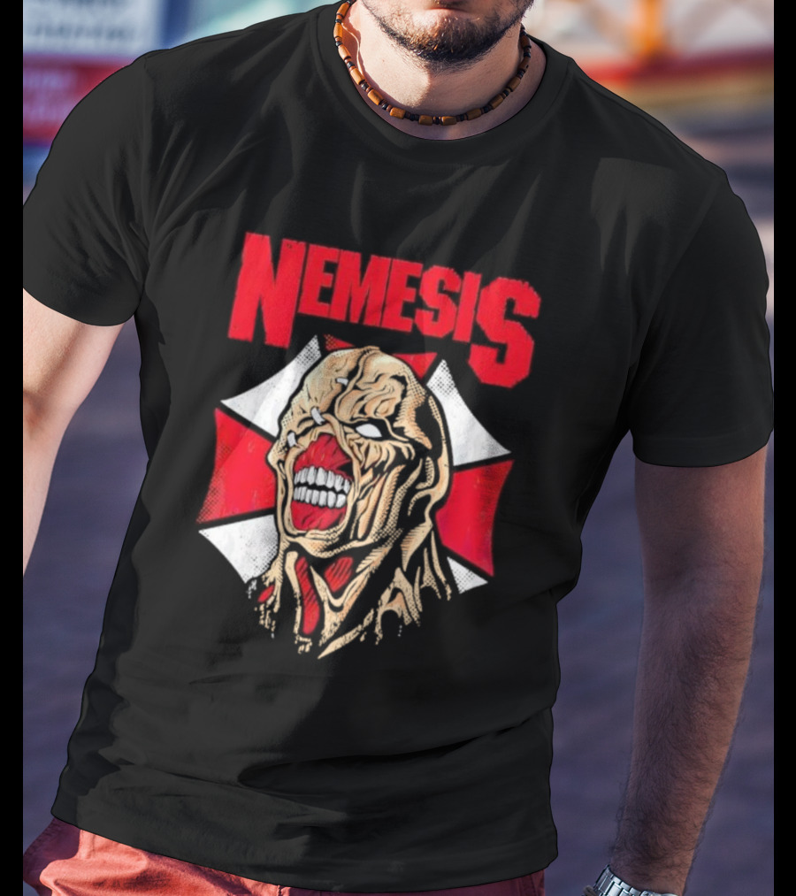 Nemesis Umbrella Biohazard Creature T-Shirt