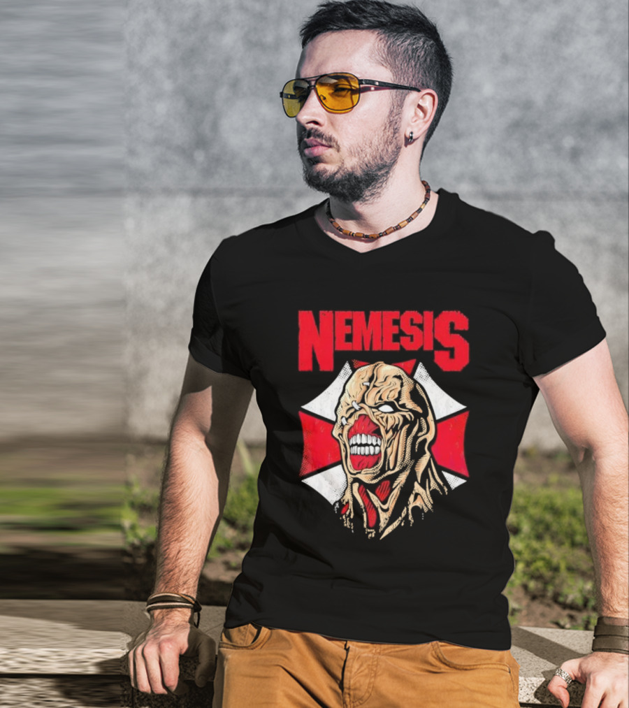 Nemesis Umbrella Biohazard Creature T-Shirt