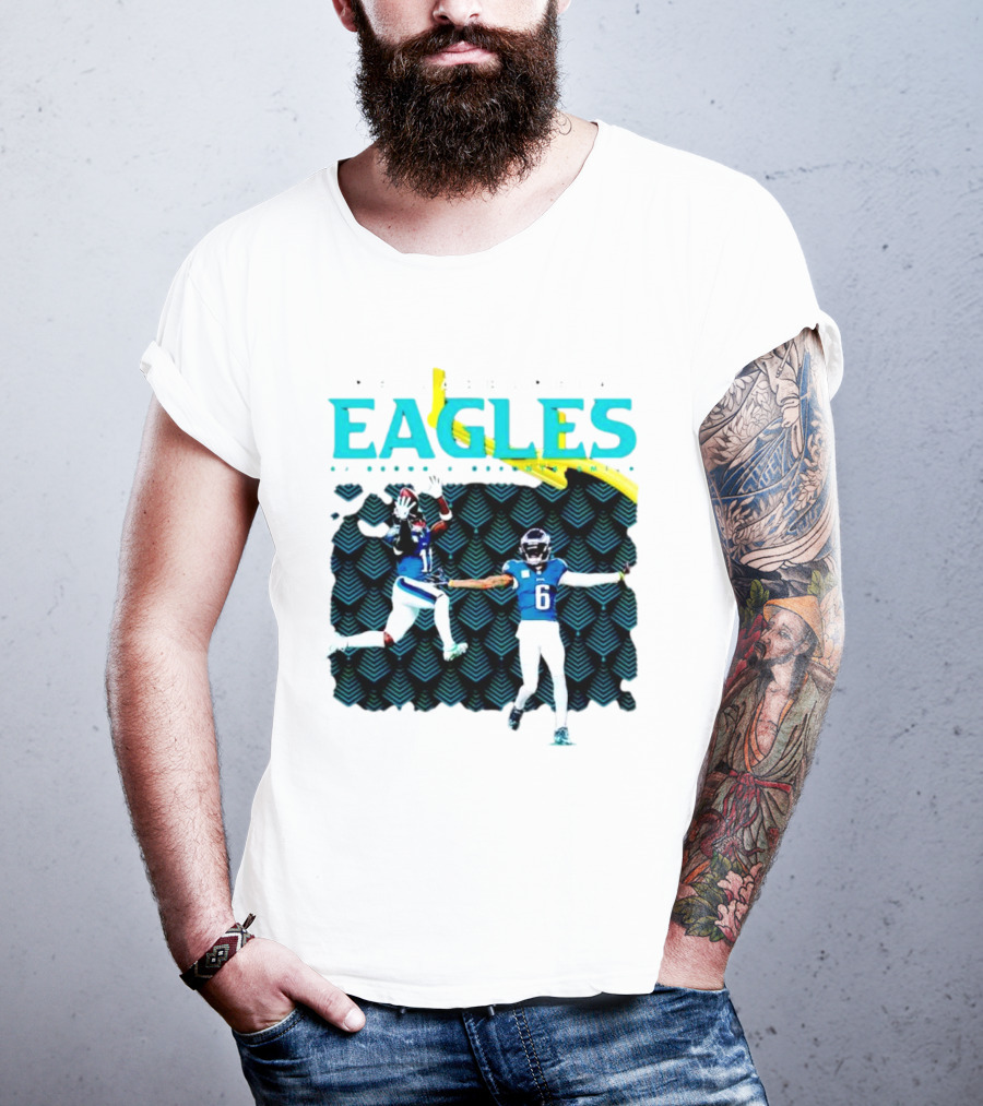 Philadelphia Eagles AJ Brown X DeVonta Smith T-Shirt
