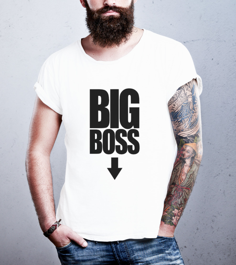 BIG BOSS Arrow Below T-Shirt