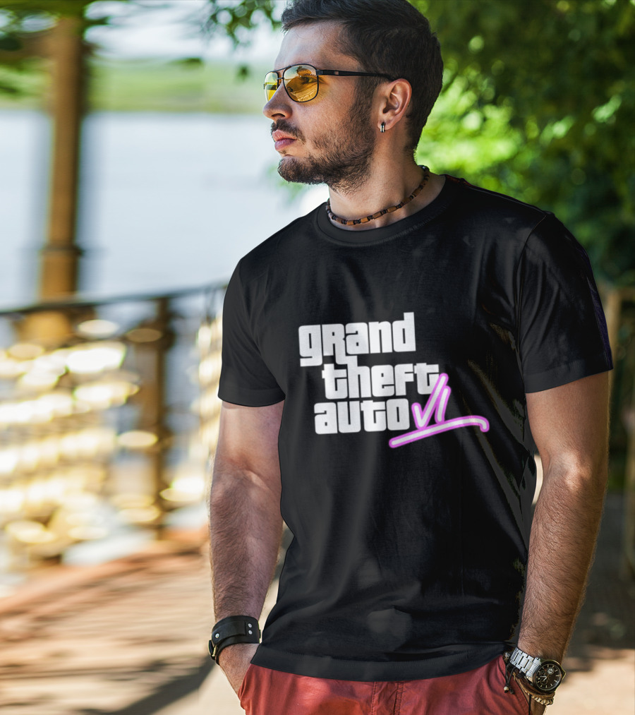 Grand Theft Auto VI Neon T-Shirt