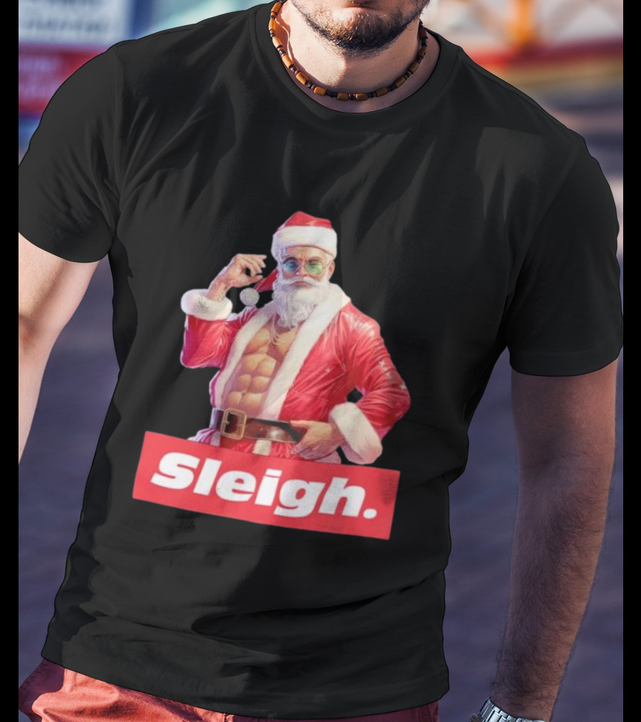 Sleigh Santa Christmas T-Shirt