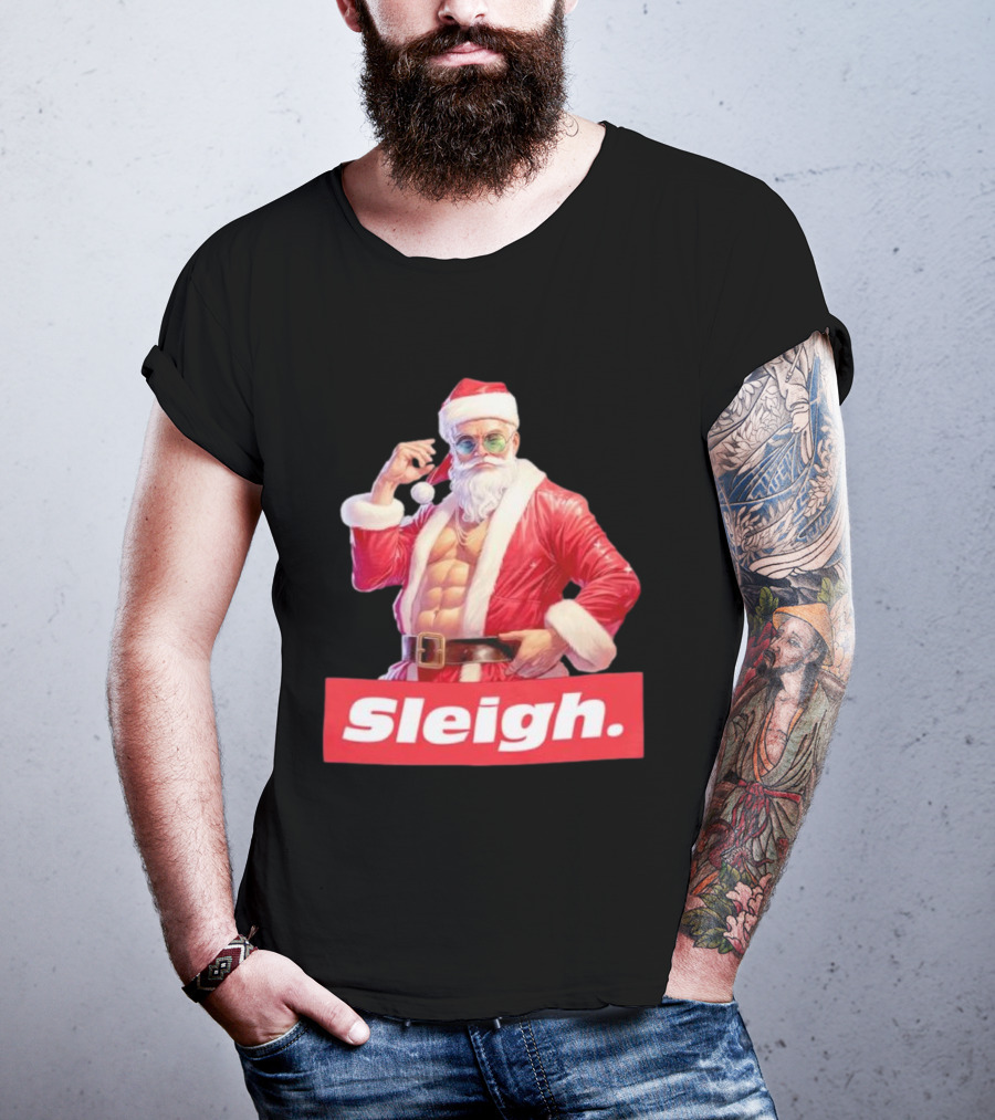 Sleigh Santa Christmas T-Shirt