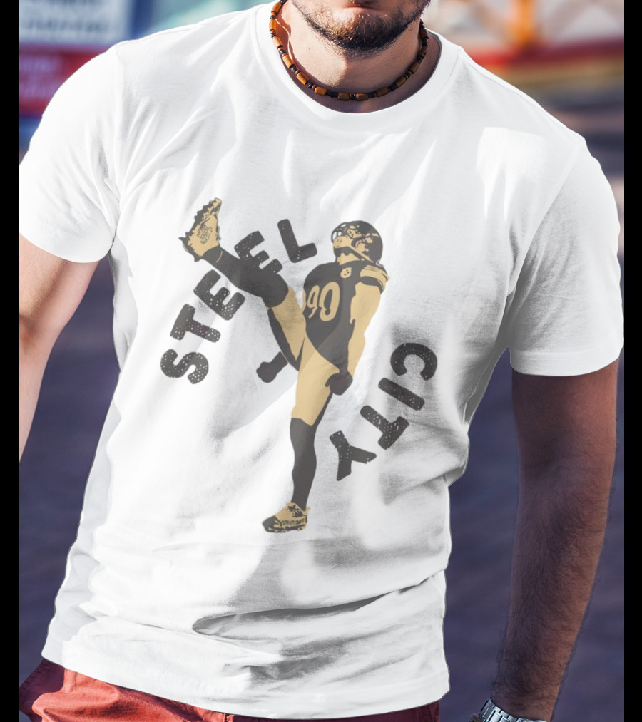 Steel City TJ Watt Pittsburgh Steelers Football T-Shirt