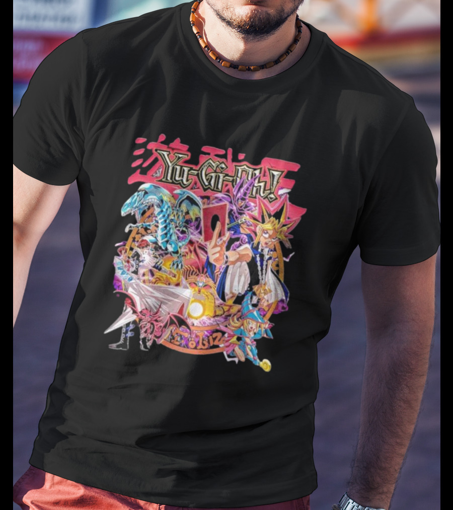 YuGiOh Duel Monsters Yugi Kaiba Joey Blue Eyes Dark Magician Exodia T-Shirt