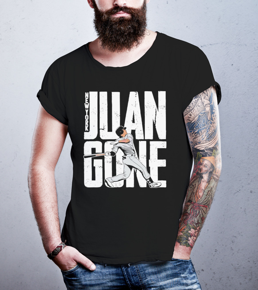 New York Juan Gone Baseball Swing T-Shirt