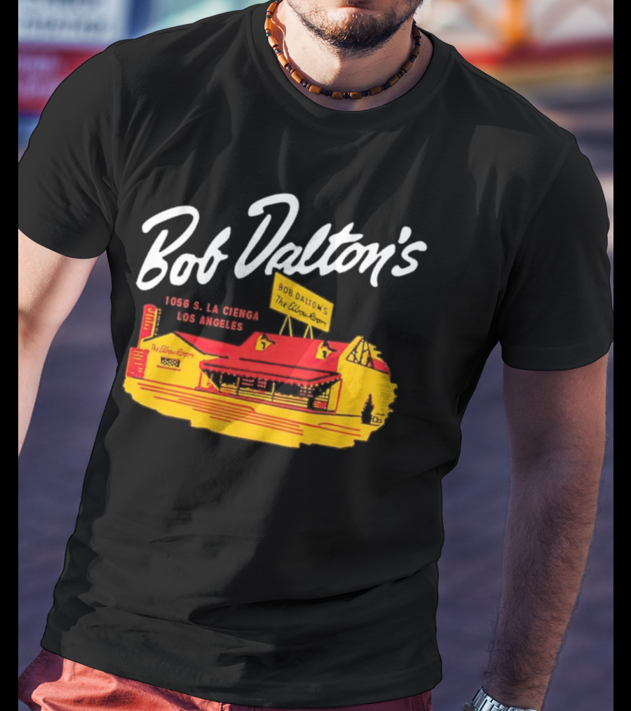 Bob Dalton’s 1056 S. La Cienega Los Angeles The Elbow Room Vintage Restaurant T-Shirt
