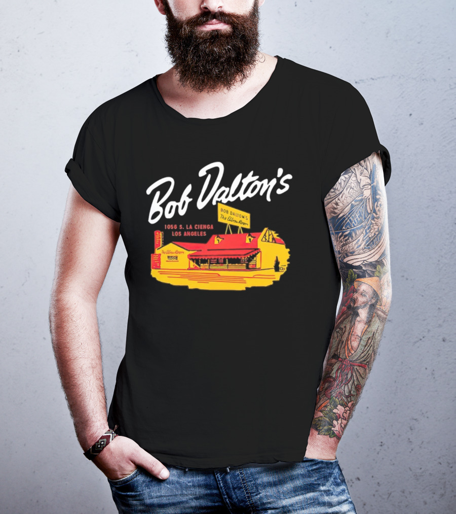 Bob Dalton’s 1056 S. La Cienega Los Angeles The Elbow Room Vintage Restaurant T-Shirt