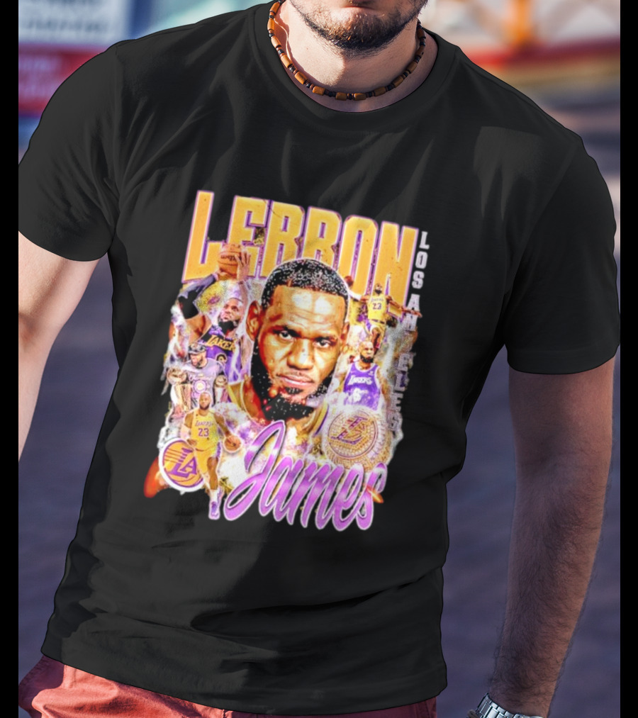 LEBRON JAMES LOS ANGELES LAKERS 23 ICONIC BASKETBALL LEGEND T-Shirt