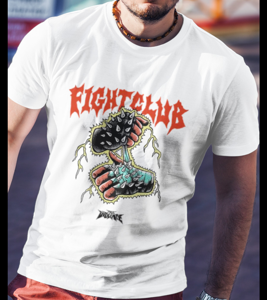 Fight Club Full Violence Fists And Gloves T-Shirt