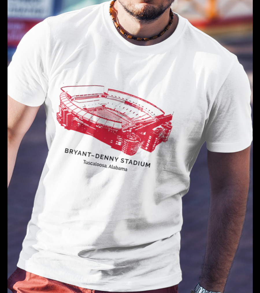 Bryant Denny Stadium Tuscaloosa Alabama NCAA T-Shirt