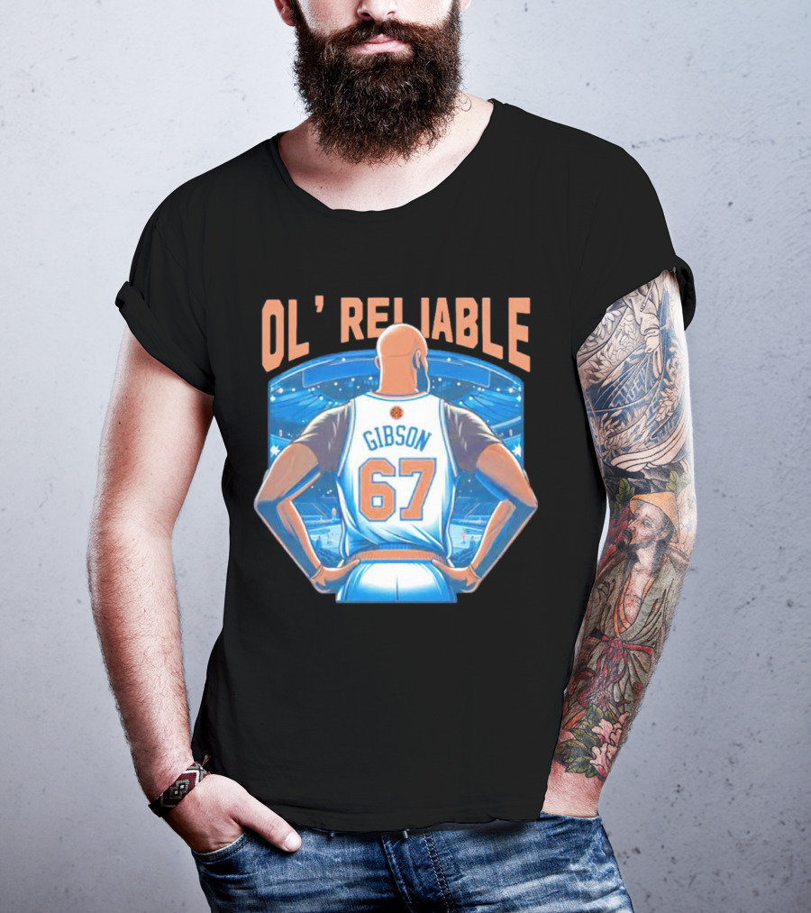 Gibson Ol' Reliable 67 Basketball Arena Scene T-Shirt