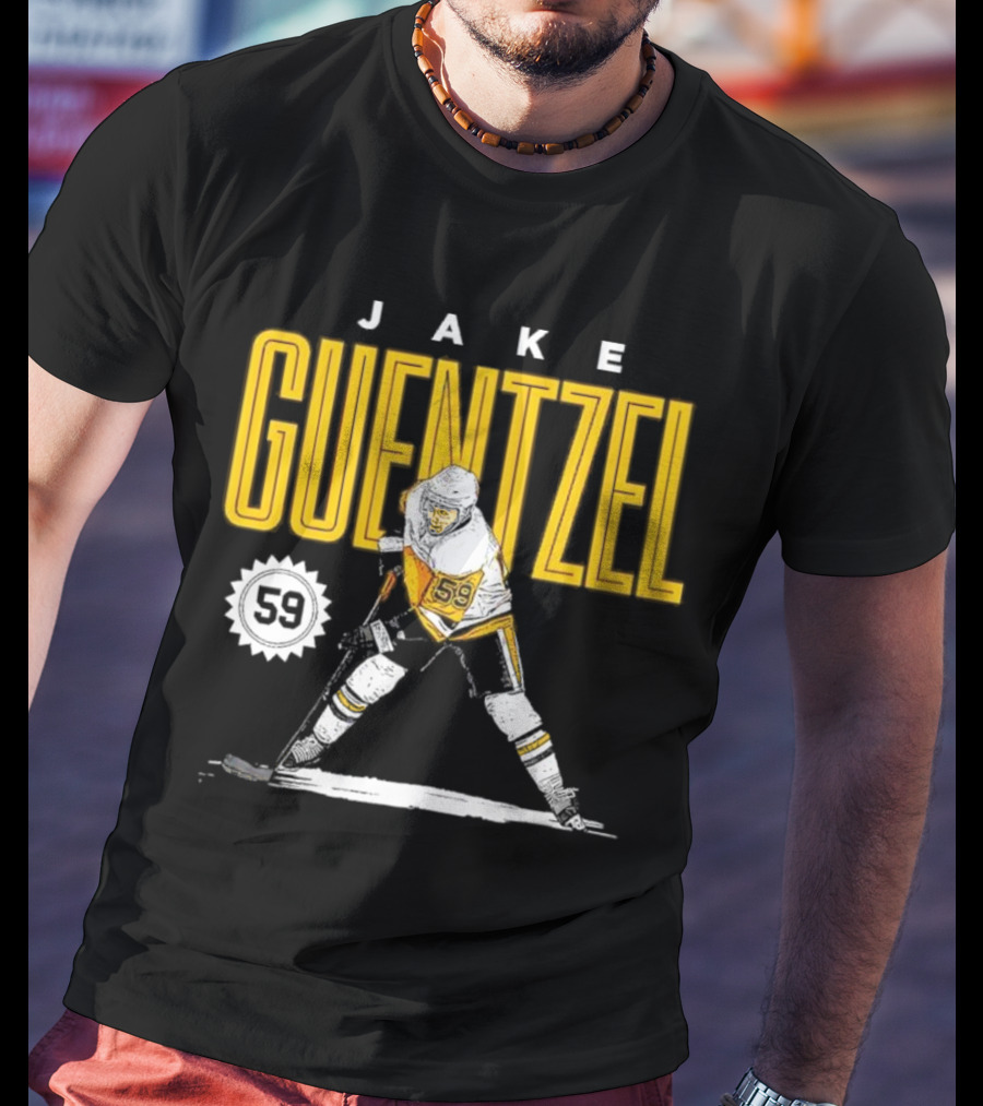 Jake Guentzel Pittsburgh 59 Hockey Player T-Shirt