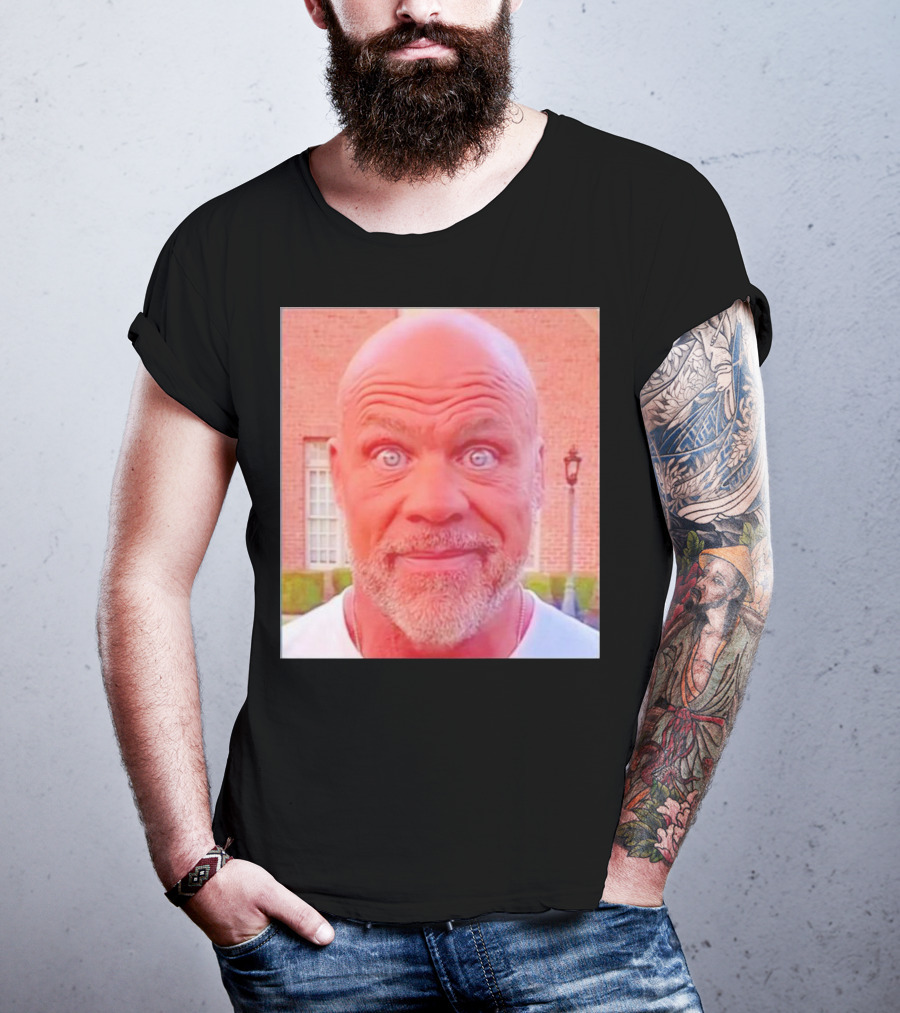 Kurt Angle Staring Intense Expression T-Shirt