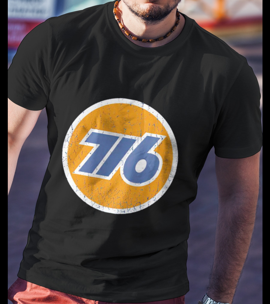 Union 76 Vintage Style 76 Gas Station Iconic T-Shirt
