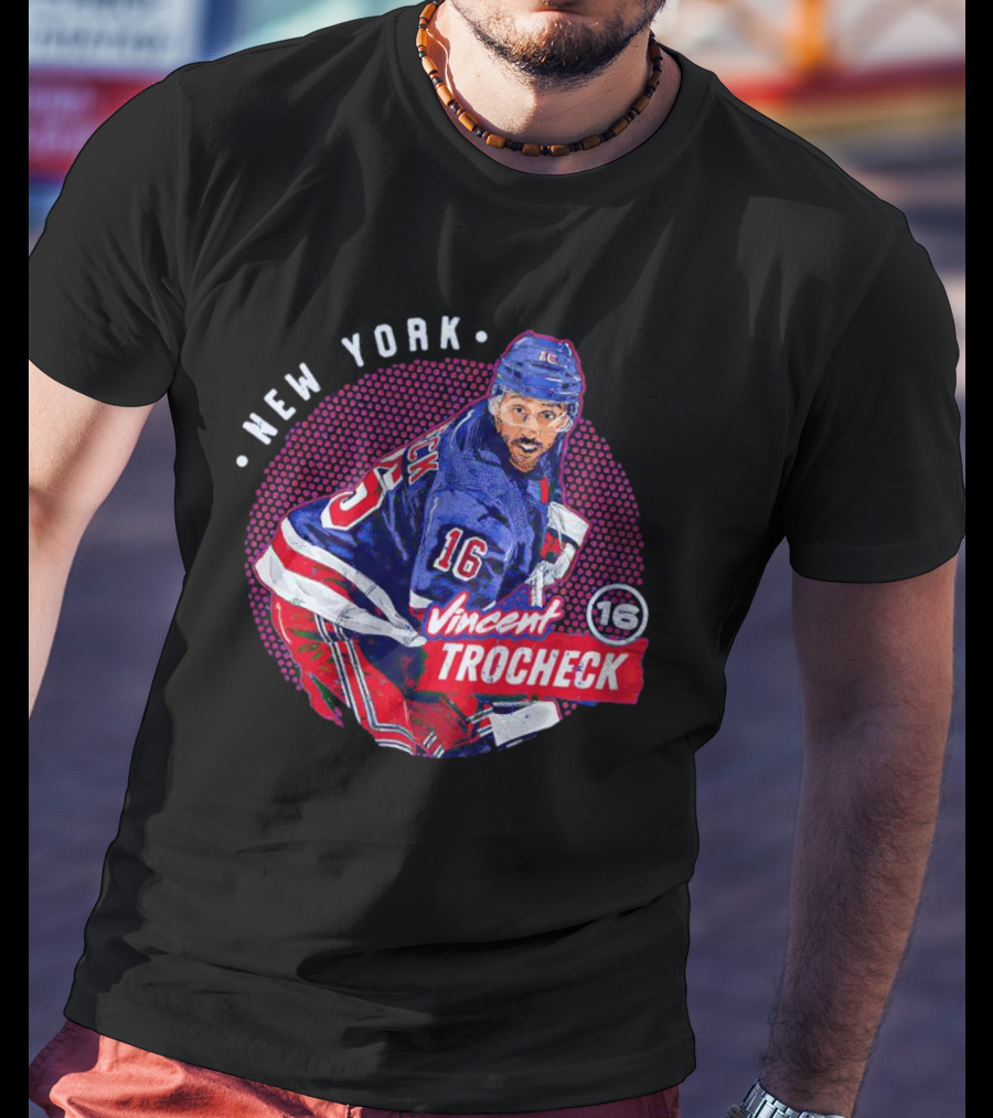 Vincent Trocheck New York Rangers 16 T-Shirt