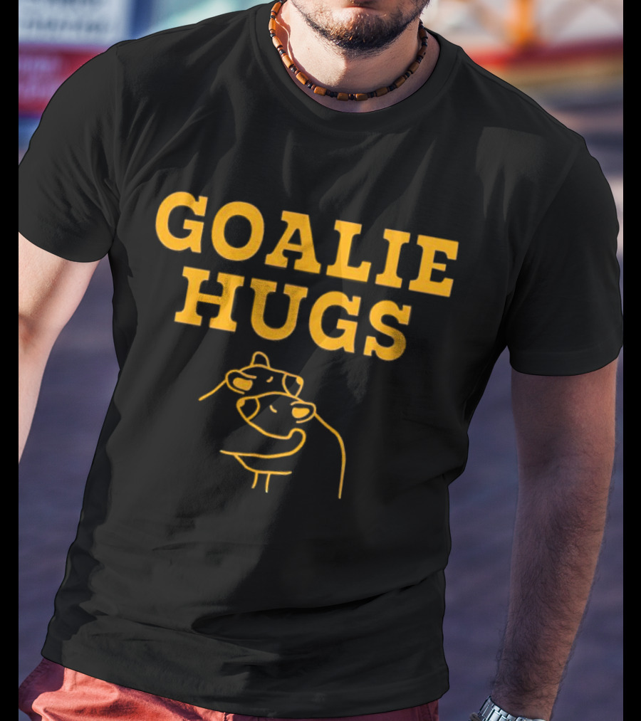 Boston Bruins Goalie Hugs T-Shirt