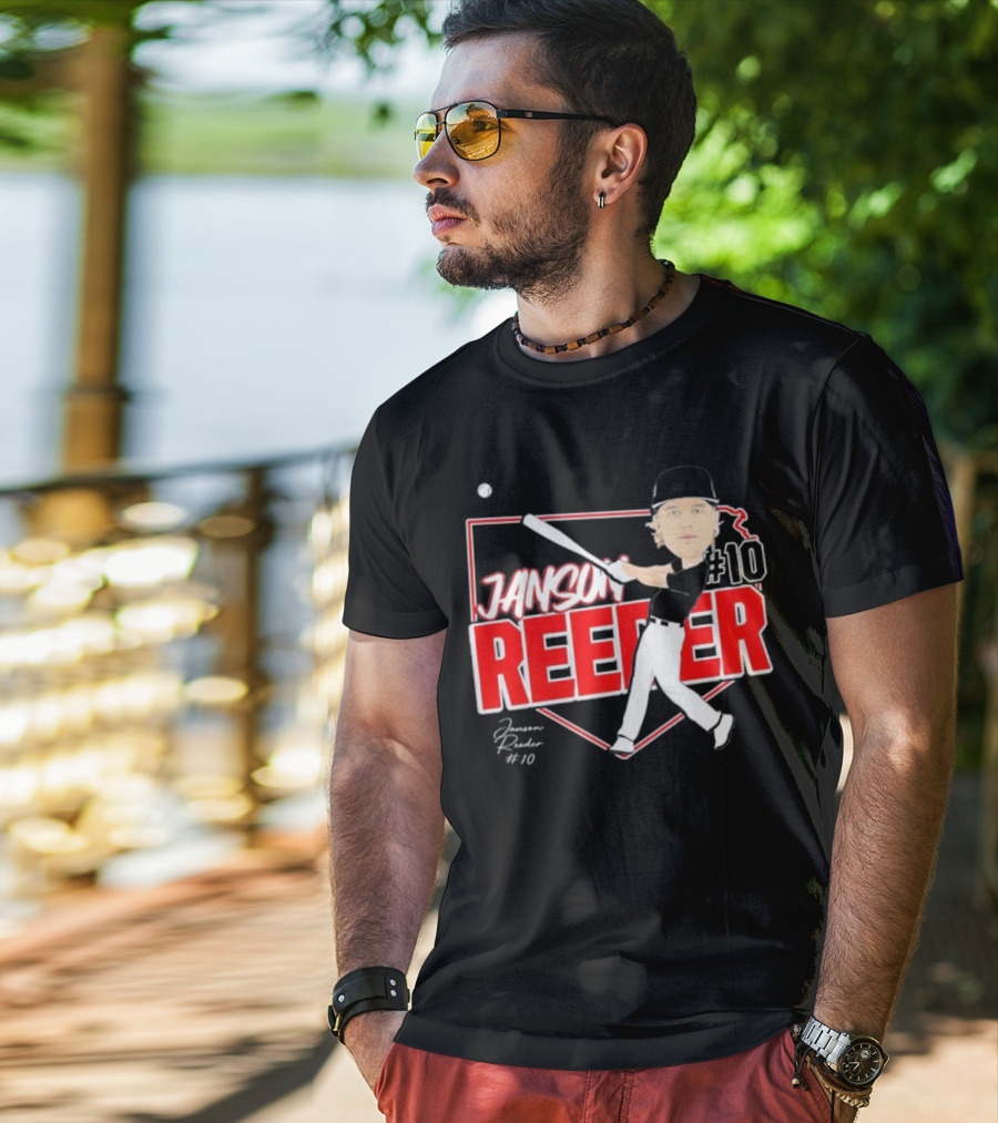 Janson Reeder #10 Baseball Player T-Shirt