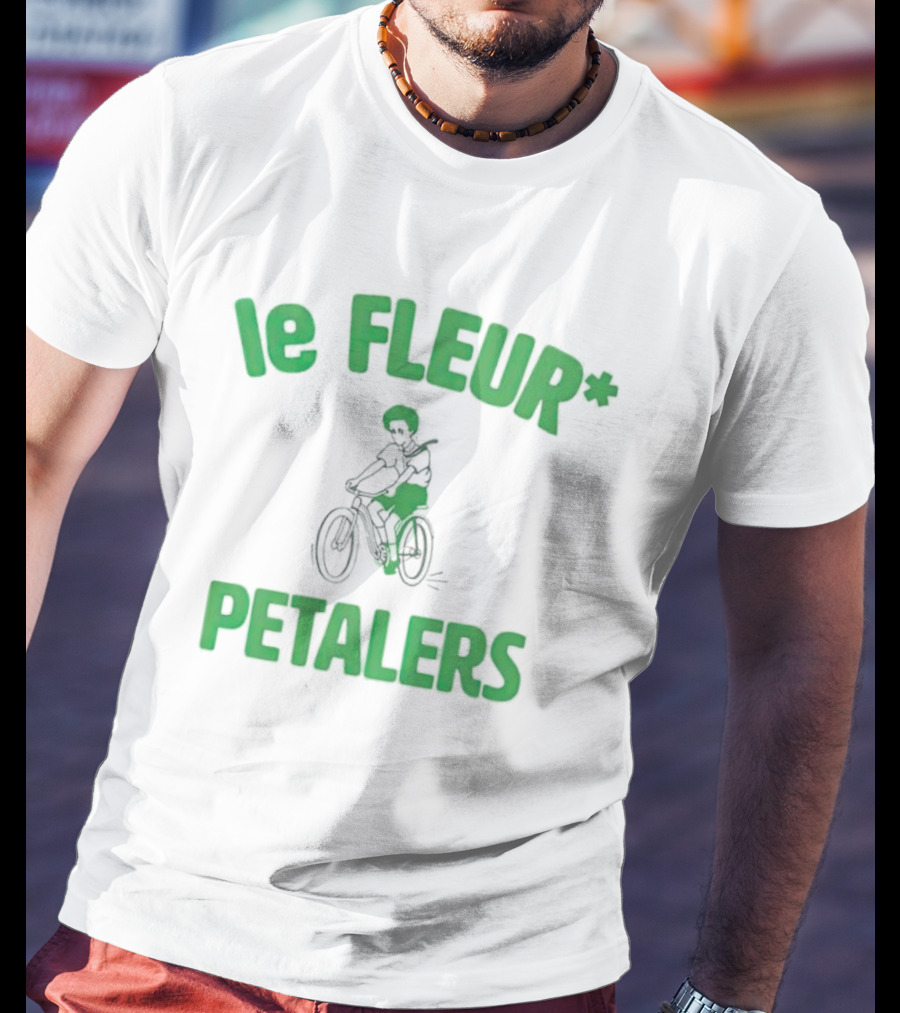 Le Fleur Petalers Bicycle Rider T-Shirt