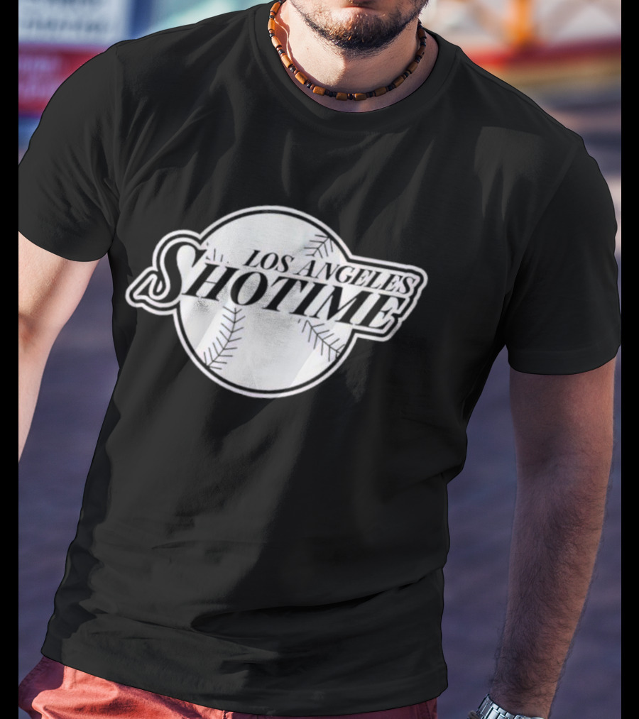 Los Angeles Shotime Shohei Ohtani Baseball T-Shirt