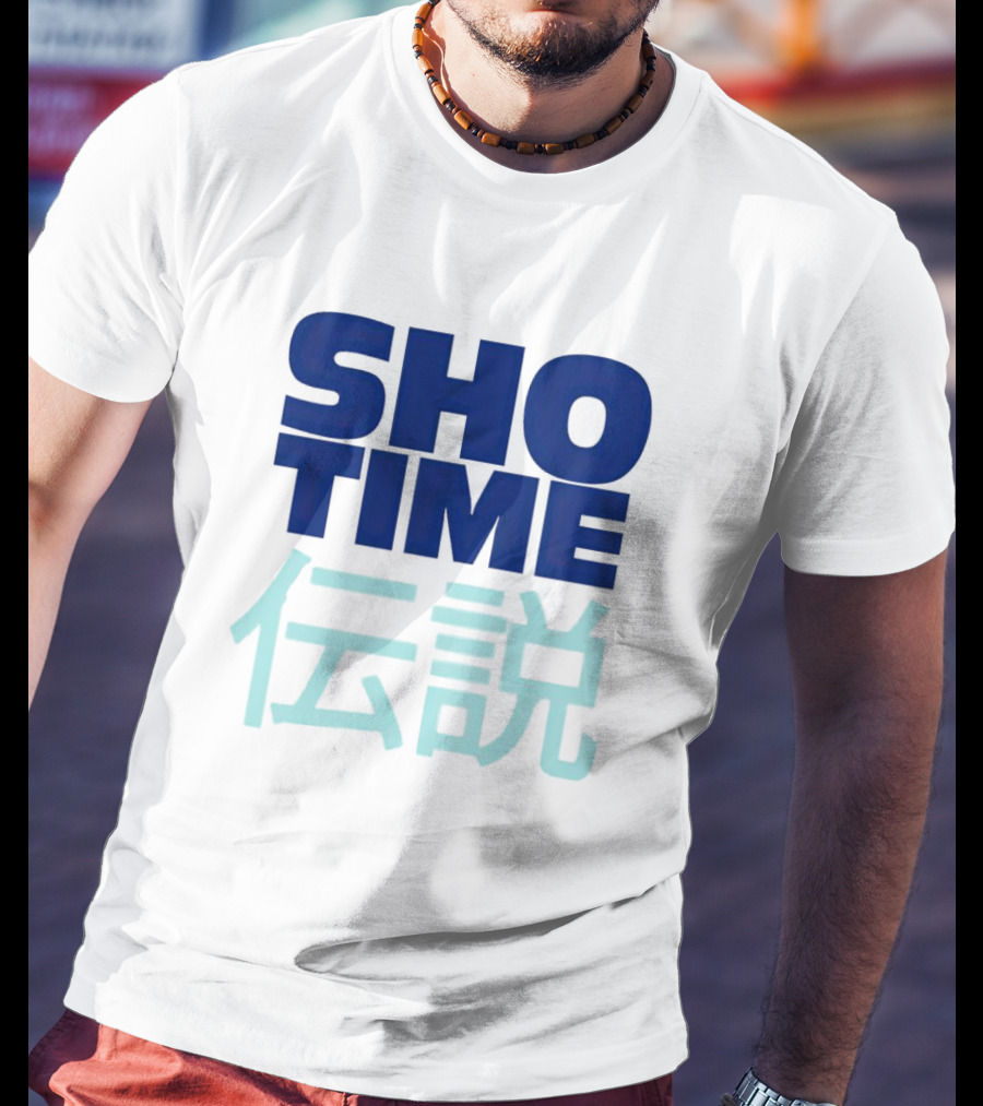 SHO TIME Shohei Ohtani Japanese 伝説 T-Shirt