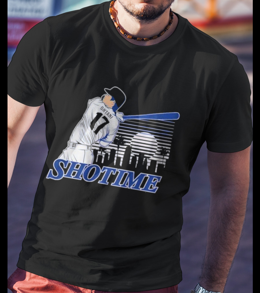 SHOHEI OHTANI SHOTIME 17 Skyline Batter T-Shirt