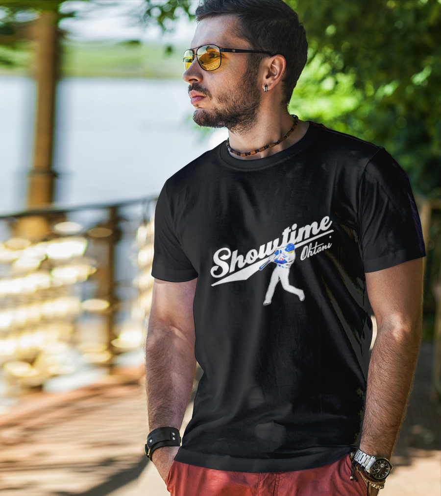 Showtime Ohtani Baseball Swing Iconic T-Shirt