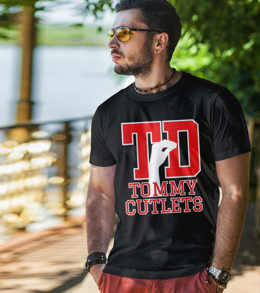 TD Tommy Cutlets Finger Pinch Gesture T-Shirt