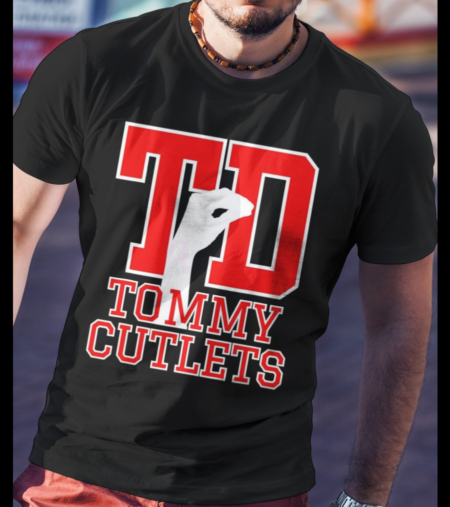 TD Tommy Cutlets Finger Pinch Gesture T-Shirt