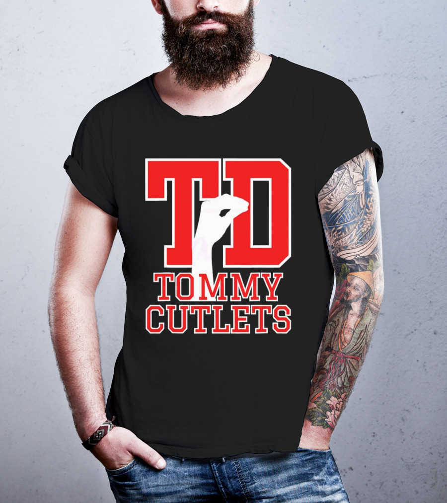 TD Tommy Cutlets Finger Pinch Gesture T-Shirt