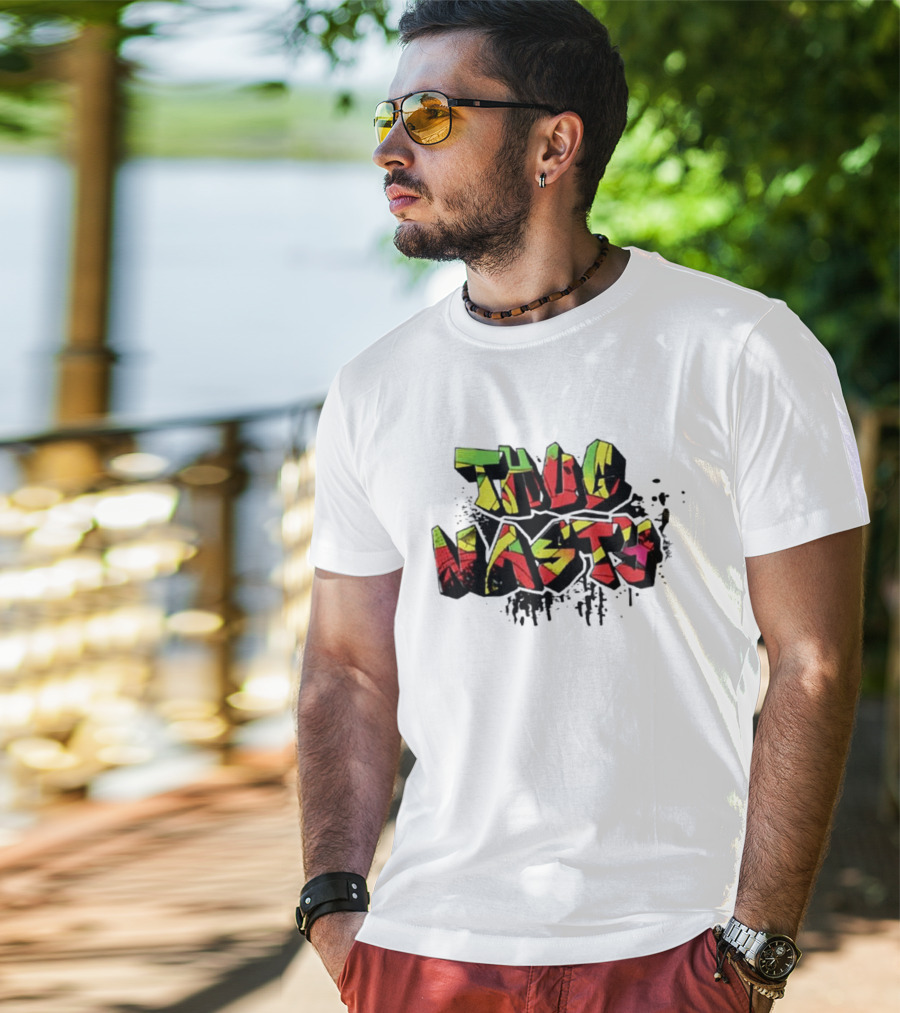 Bryce Mitchell Thug Nasty Bold Graffiti T-Shirt