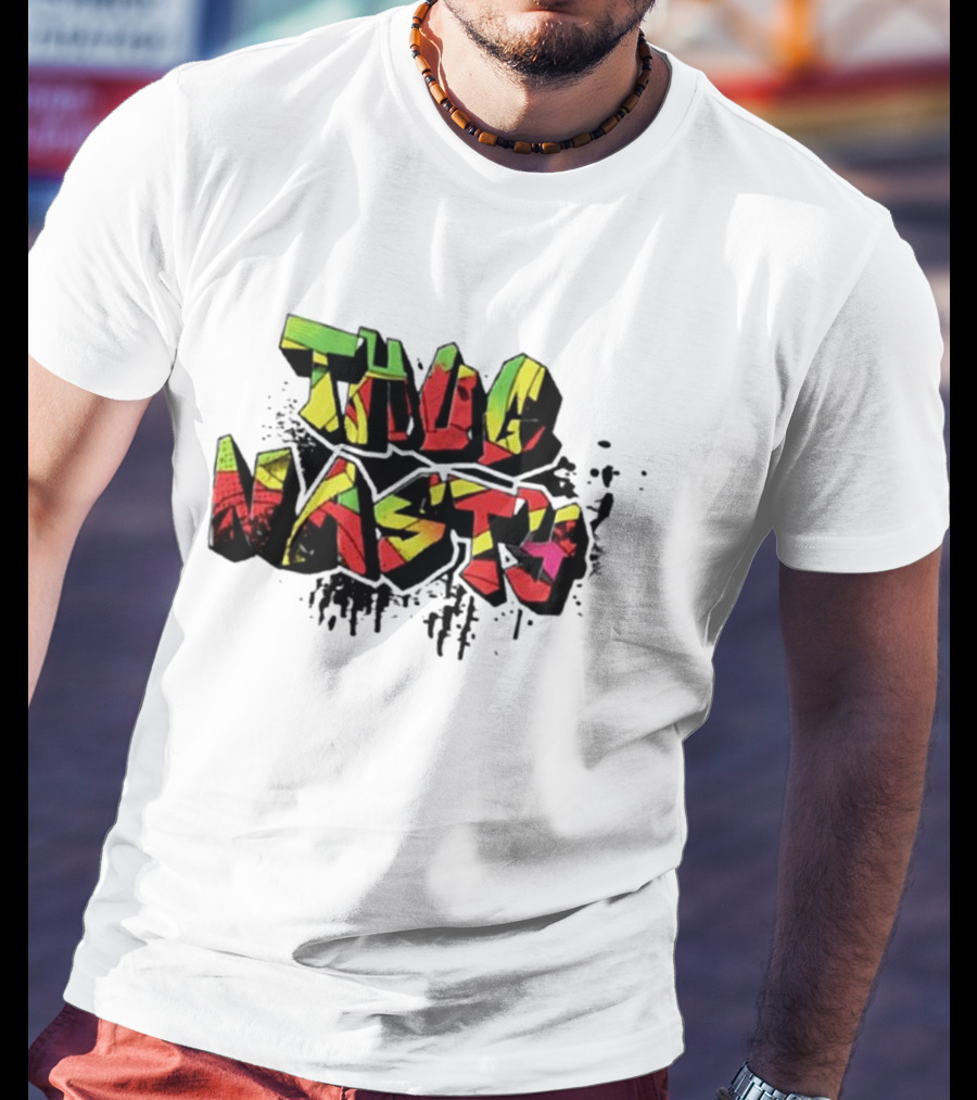 Bryce Mitchell Thug Nasty Bold Graffiti T-Shirt