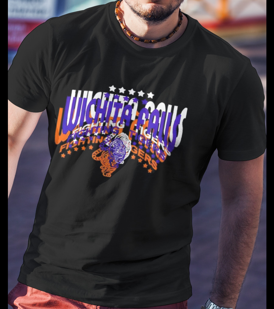 Wichita Falls Fighting Tigers Stars T-Shirt