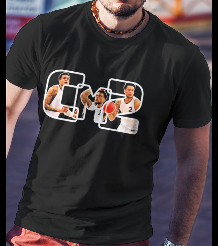 Cleveland Hubert Melvin CMP Basketball Number 2 T-Shirt