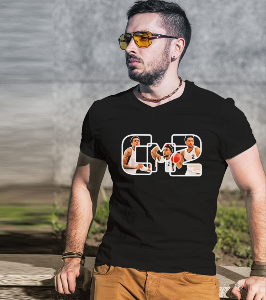 Cleveland Hubert Melvin CMP Basketball Number 2 T-Shirt