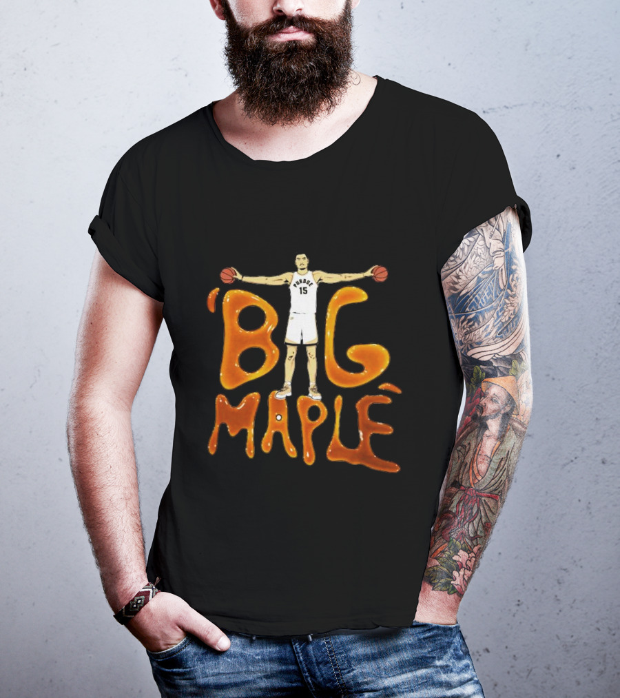 Big Maple Zach Edey Purdue Basketball Number 15 T-Shirt