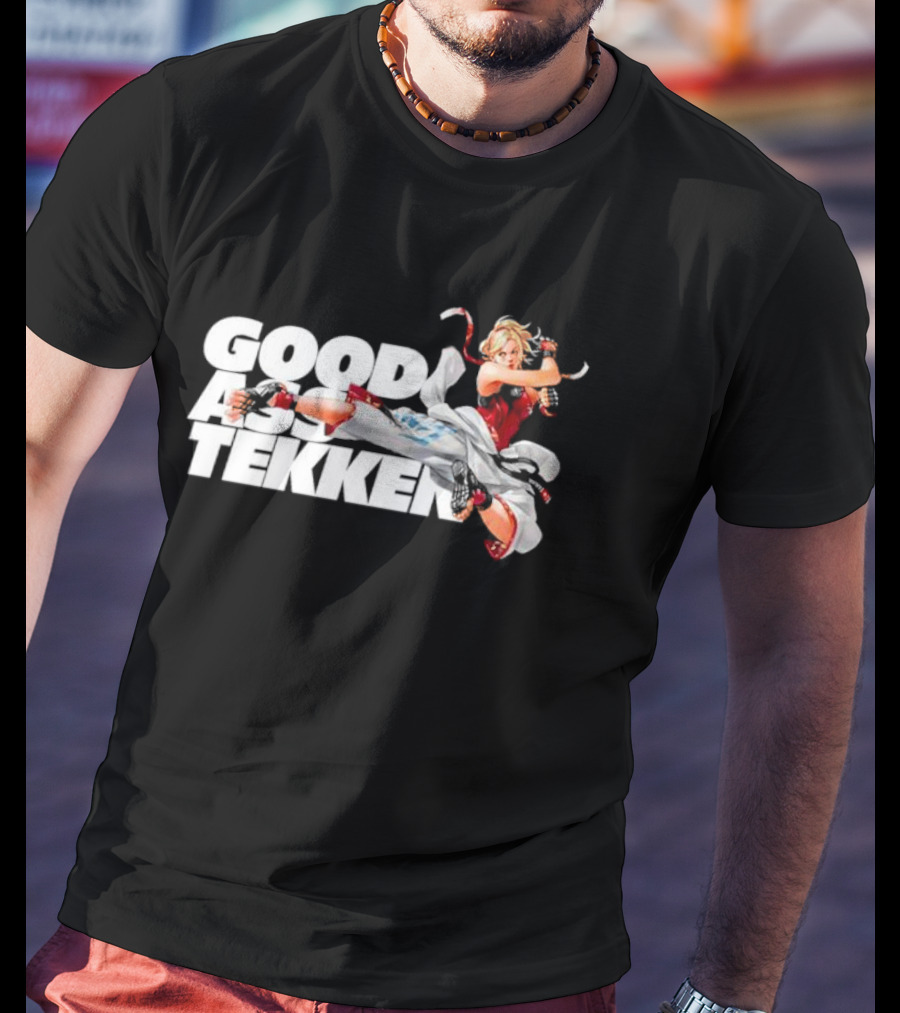 GOOD ASS TEKKEN VIDEO GAME FIGHTER CHARACTER KICKING POSE T-Shirt