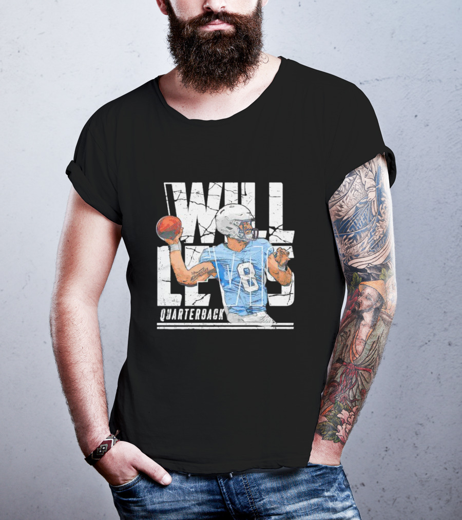 Will Levis Quarterback Tennessee Titans Football Player T-Shirt