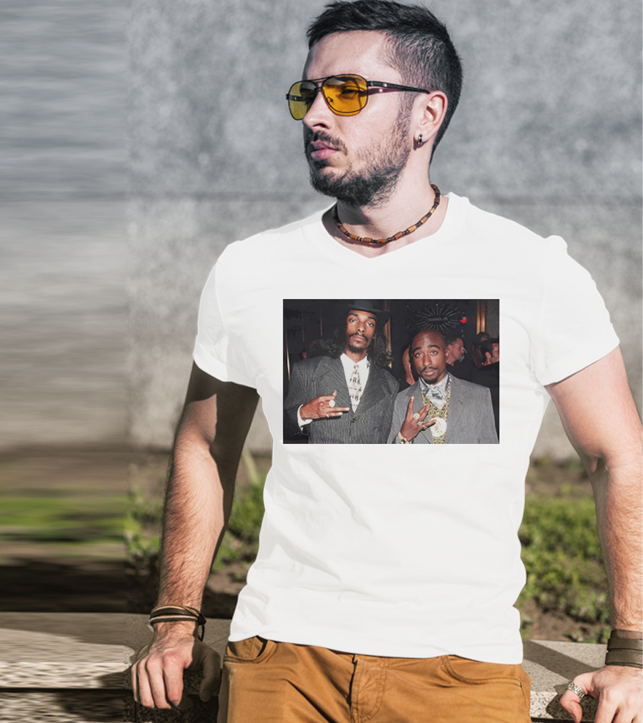 2Pac And Snoop Dogg Iconic Style And Collaboration T-Shirt