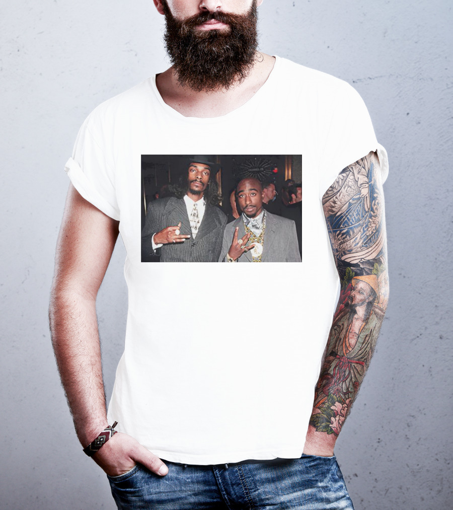 2Pac And Snoop Dogg Iconic Style And Collaboration T-Shirt