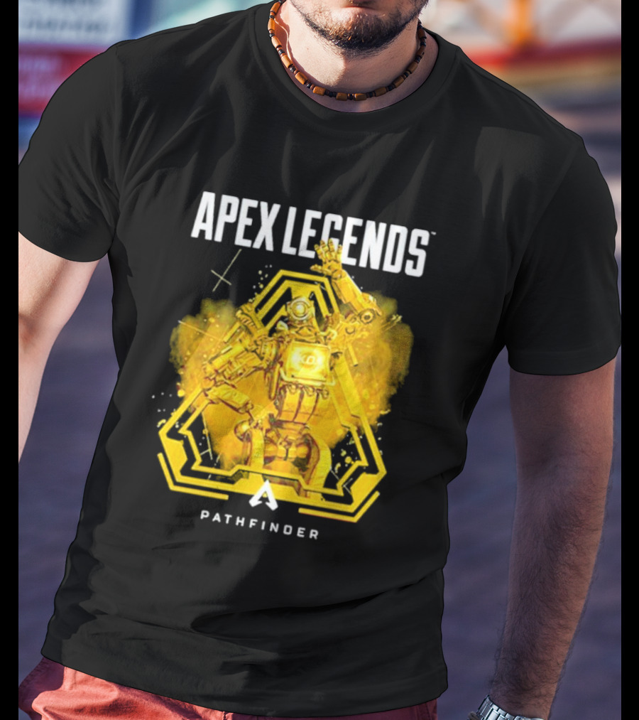 Apex Legends Pathfinder Yellow Tech T-Shirt