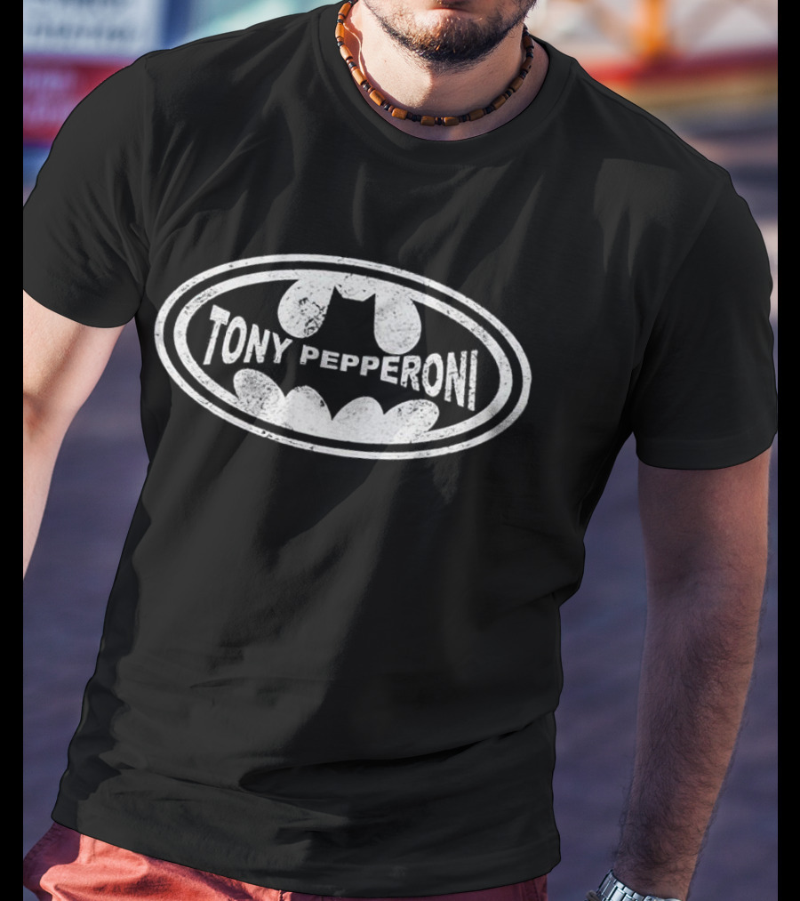 Tony Pepperoni Batman T-Shirt