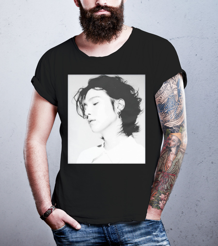 BTS Suga Yoongi Long Hair Beauty T-Shirt